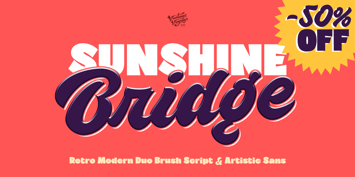 Przykładowa czcionka VVDS Sunshine Bridge #16